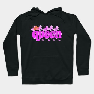 Hot Pink Queen Hoodie